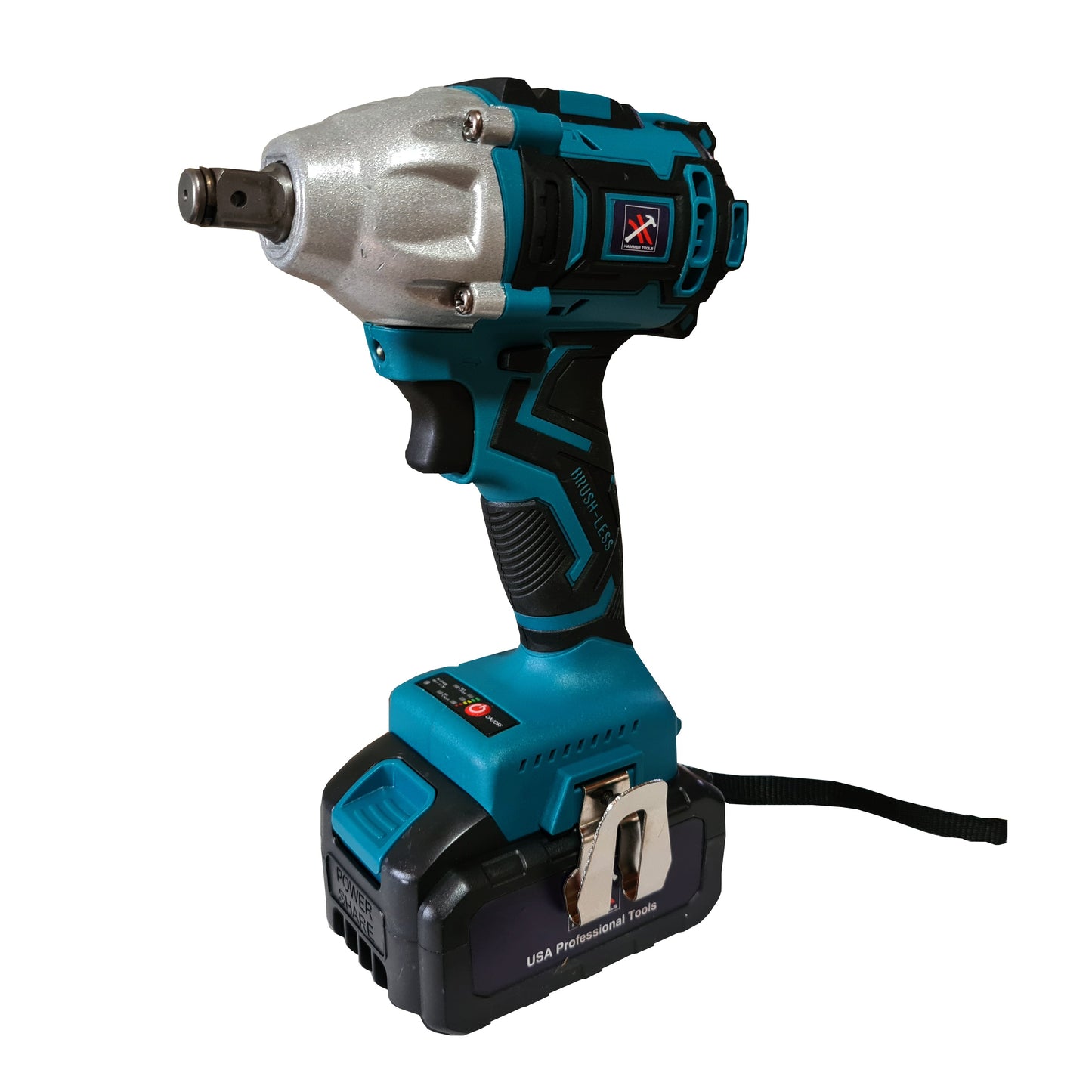 Wkrętarka akumulatorowa Hammer Tools X2 akumulatory litowo-jonowe + głowica wiertarska 1,5-13 mm + 5 bitów 18,19,20,21,22 mm