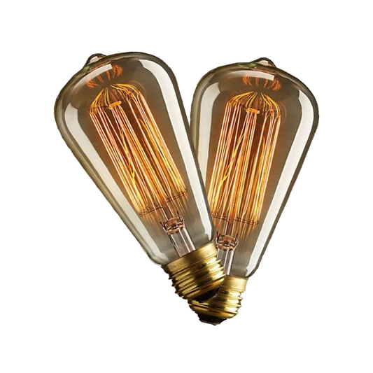 2 żarówki LED Edison E27 - nowoczesna, retro elegancja