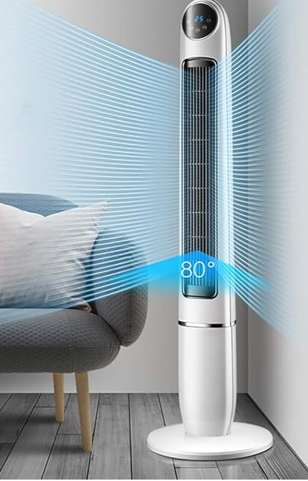 47-CALOWY WENTYLATOR SŁUPOWY Z PILOTEM