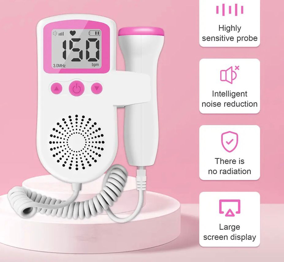 DOPPLER PŁODU (BABY WATCHER) DOMOWY ULTRADŹWIĘKOWY DLA KOBIET W CIĄŻY