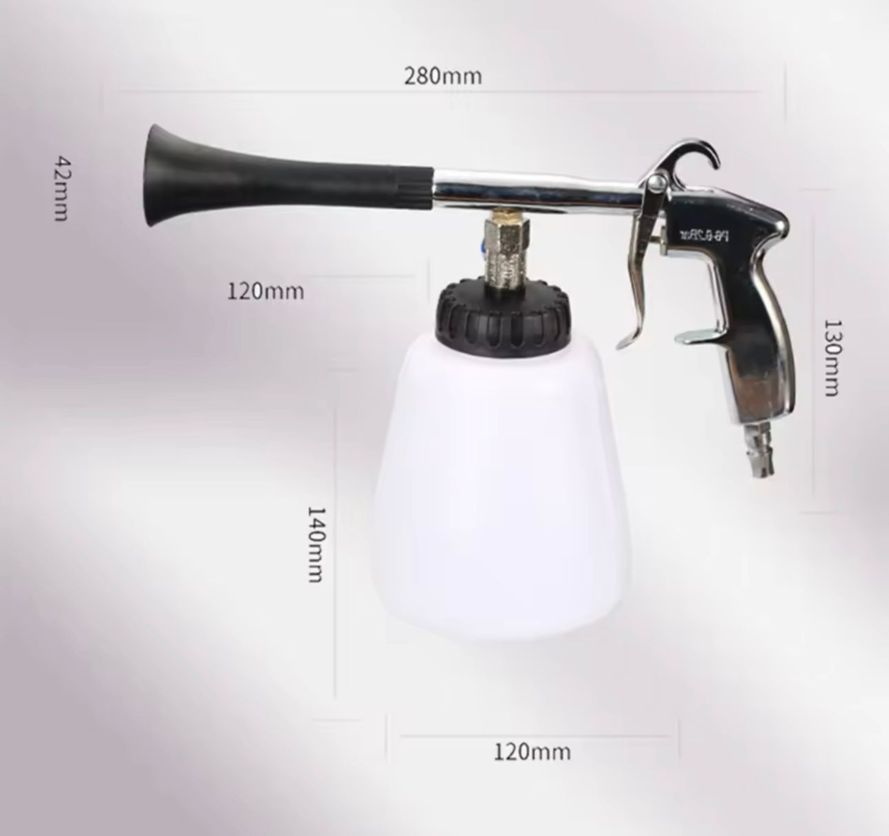 PISTOLET DO CZYSZCZENIA SAMOCHODÓW NA SUCHO HAMMER TOOLS