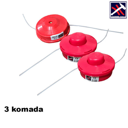 Uniwersalne głowice lniane do podkaszarek 3KOM - Hammer Tools