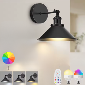 Inteligentna lampa ścienna Loft