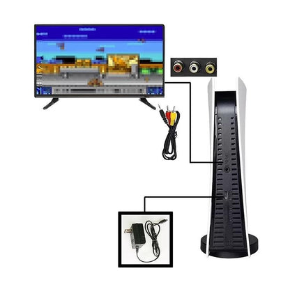 Game Station 5 - Konsola retro z 200 grami + 2 kontrolery