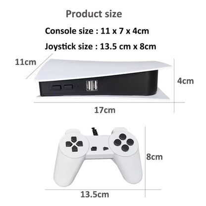 Game Station 5 - Konsola retro z 200 grami + 2 kontrolery