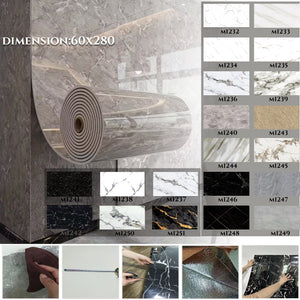 Folia dekoracyjna PVC 3D samoprzylepna 60x280cm