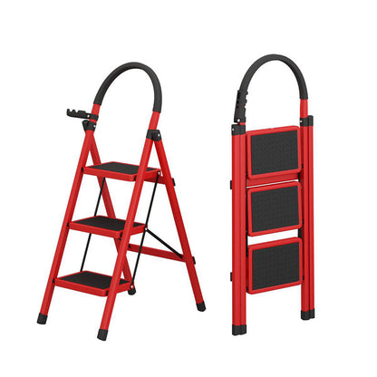 Drabina aluminiowa składana premium - 3 stopnie