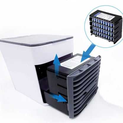 KLIMATYZATOR PRZENOŚNY VENTUS 65W + MINI KLIMATYZATOR GRATIS