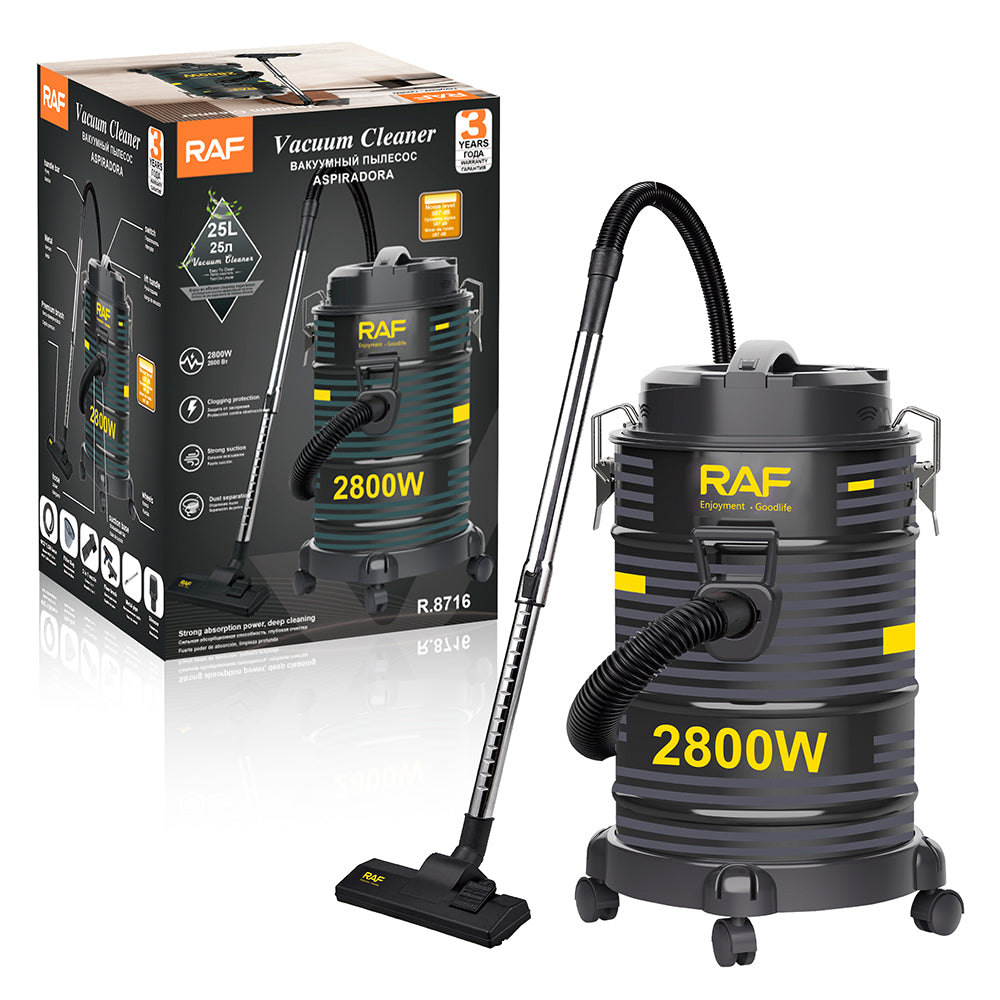 Odkurzacz RAF do pracy na mokro i sucho 2800 W / 25 l