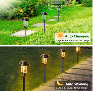 Lampa ogrodowa LED solarna N265 8 sztuk