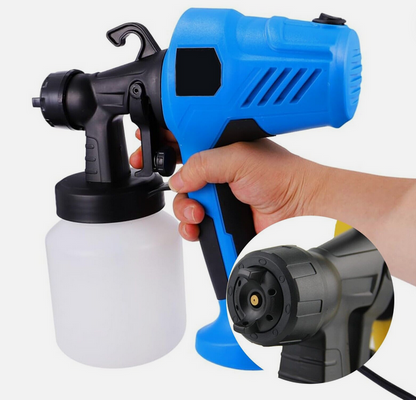 Kompresor elektryczny do farb 800ml z przedłużkami