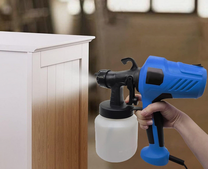Kompresor elektryczny do farb 800ml z przedłużkami