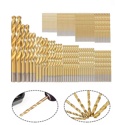 Wiertła HSS-Titanium 1-10 mm różne