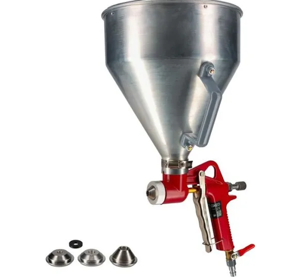 PISTOLET DO MALOWANIA Z 3 DYSZAMI I POJEMNIKIEM ALUMINIOWYM 5L