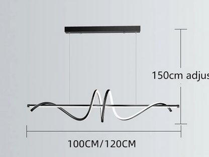 Lampa wisząca LED Wave