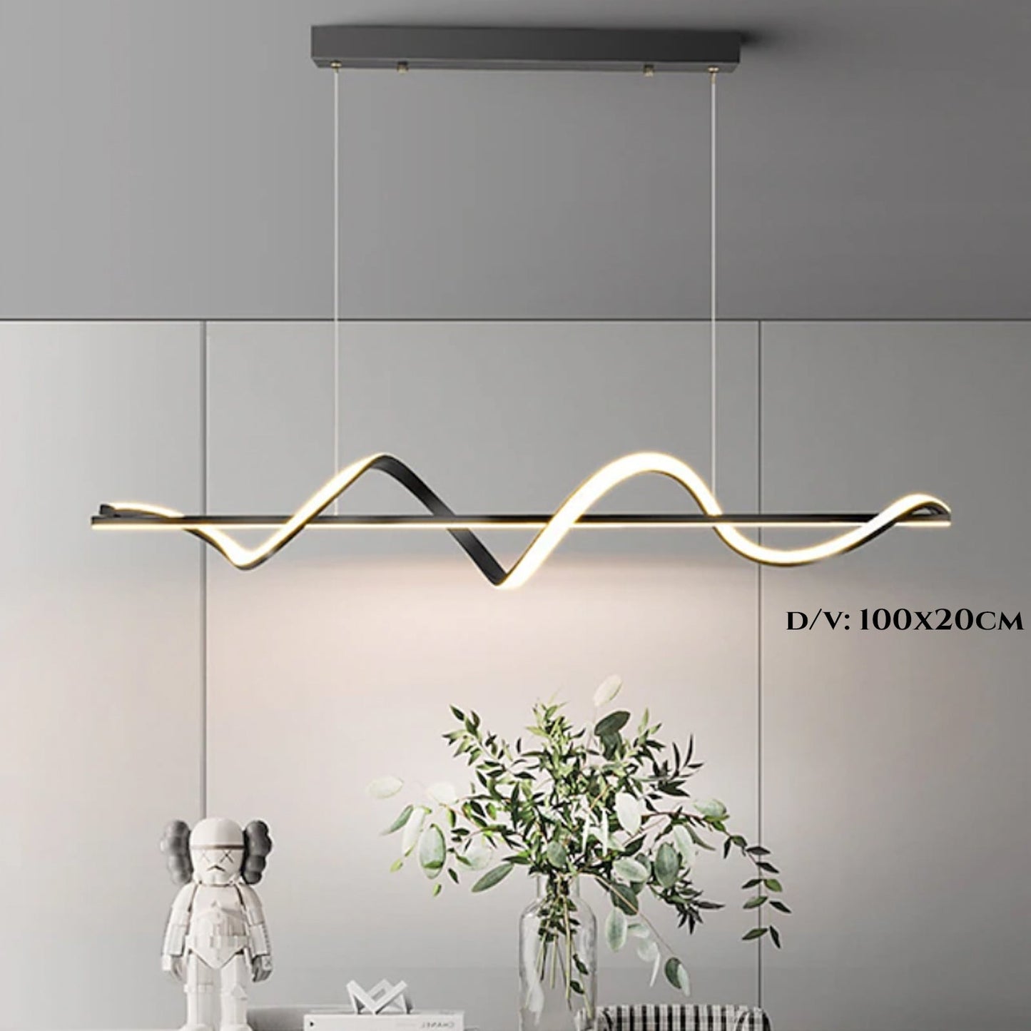 Lampa wisząca LED Wave