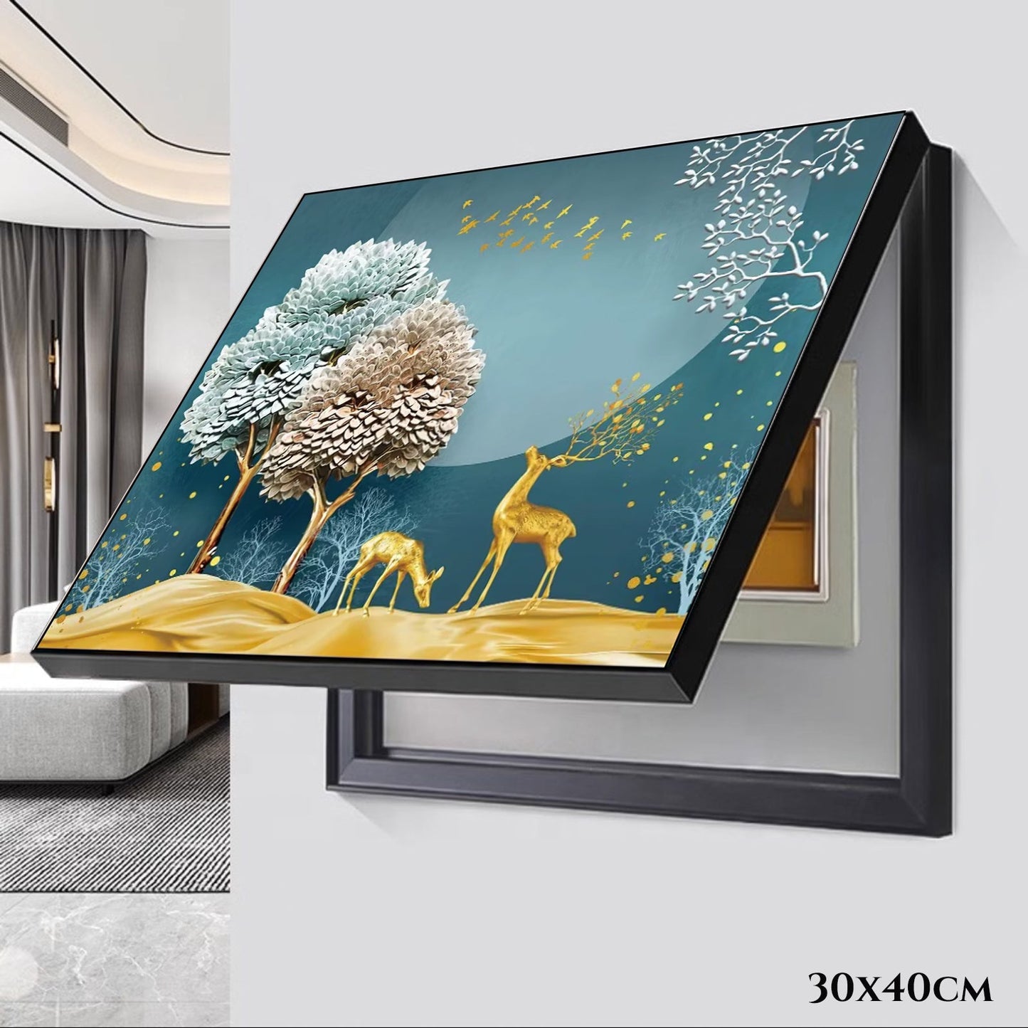 Obrazek dekoracyjny ukryty 30×40 cm
