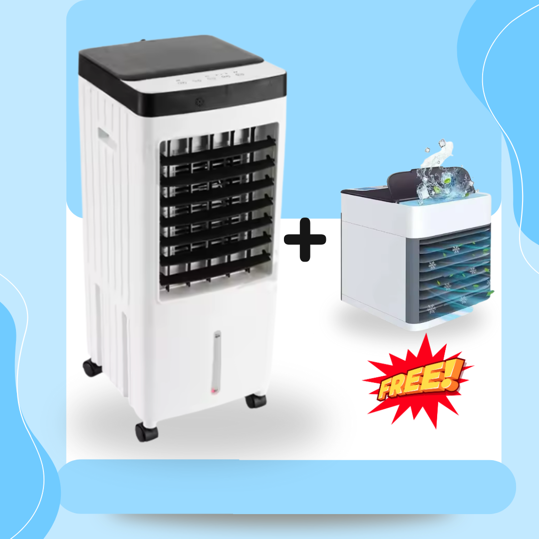KLIMATYZATOR PRZENOŚNY VENTUS 65W + MINI KLIMATYZATOR GRATIS