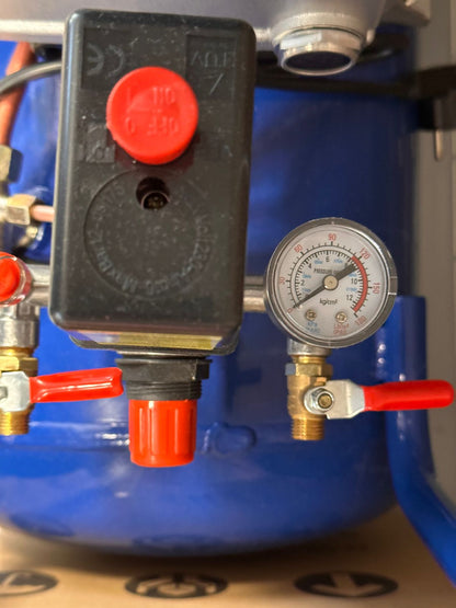 Kompresor Hammer Tools 50L z 2 wyjściami