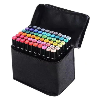 MARKERY DWUSTRONNE W TOREBCE 48 SZT./80 SZT./120 SZT.