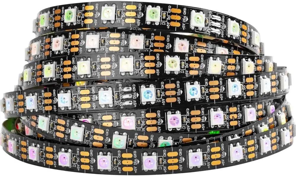 WODOODPORNY TAŚMA LED 5M ZE STEROWANIEM BLUETOOTH NA TELEFONIE KOMÓRKOWYM