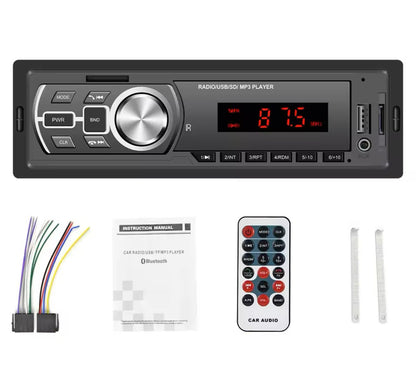 RADIO SAMOCHODOWE BLUETOOTH MP3 Z PILOTEM