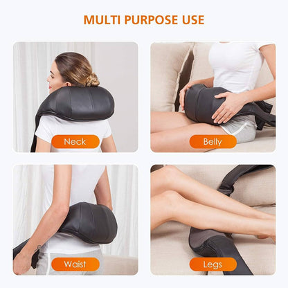 Masażer shiatsu szyi i całego ciała z podgrzewaniem
