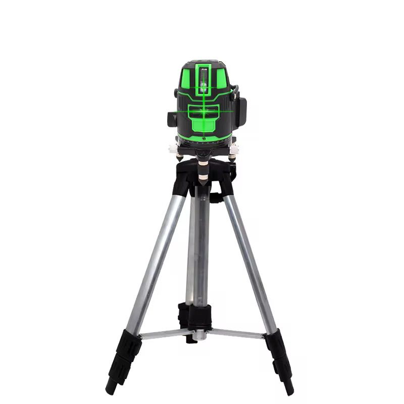 Poziomica laserowa 2 baterie + stojak + okulary