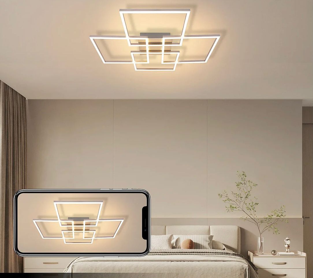Lampa sufitowa LED - 60W (60×60 cm)