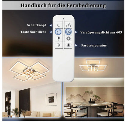 Lampa sufitowa LED - 60W (60×60 cm)