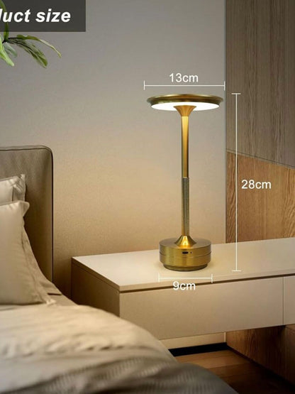 Lampa stołowa LED Gold Touch