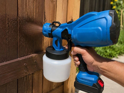 NARZĘDZIA HAMMER - pistolet do malowania 48V, 800W + 800 ml