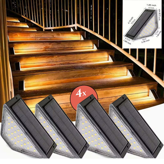 Lampy solarne LED zewnętrzne 4x