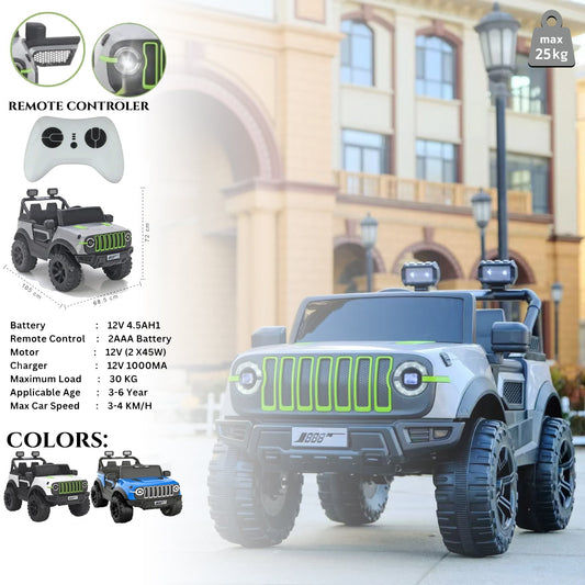 Dziecięcy elektryczny jeep z pilotem