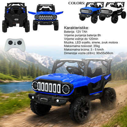 Dziecięcy elektryczny jeep JOOP 4×4 Trailsport 12V