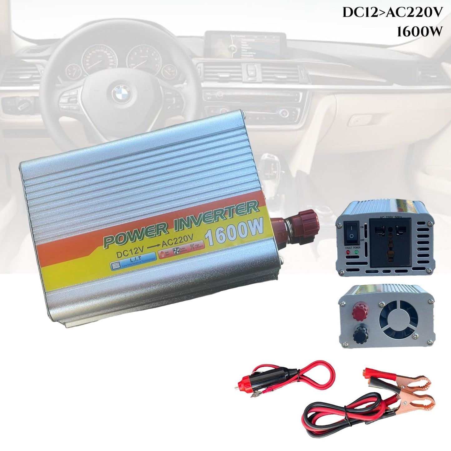 PRZETWORNIK NAPIĘCIA FALOWNIK 1600W