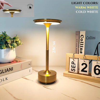 Lampa stołowa LED Gold Touch