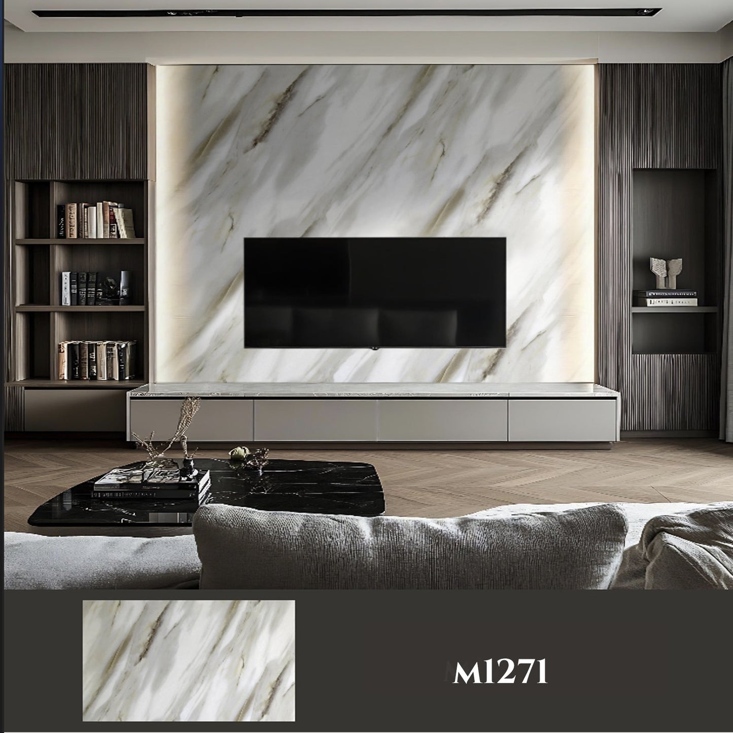 Folia dekoracyjna PVC 3D samoprzylepna 120x280cm