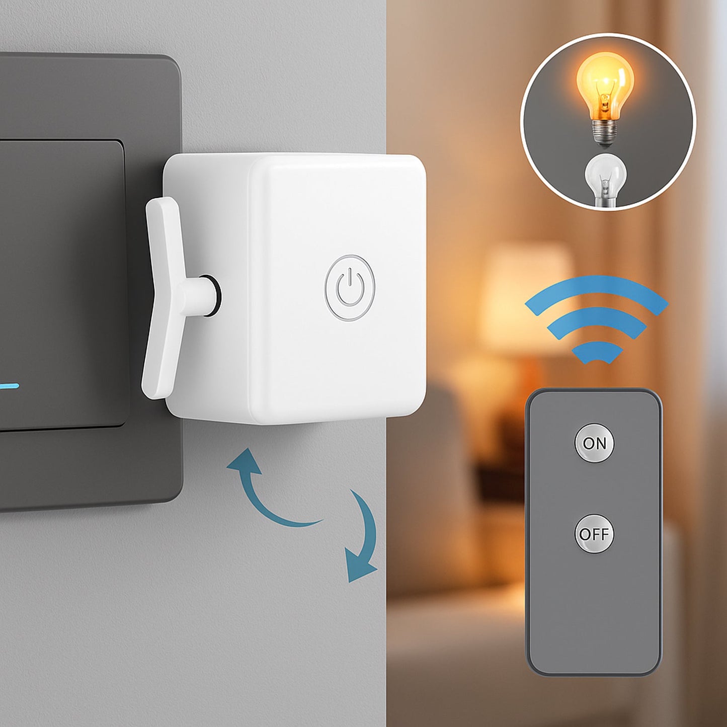 Smart Switch Robot - Zdalne sterowanie przełącznikami