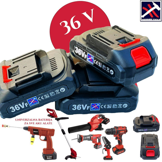 UNIWERSALNE AKUMULATOROWE MŁOTOWNIKI 36 V DO WIERTAREK BEZPRZEWODOWYCH, SZLIFIEREK BEZPRZEWODOWYCH, PODKASZEREK BEZPRZEWODOWYCH, PIŁ BEZPRZEWODOWYCH, MINIMYJEK BEZPRZEWODOWYCH, WYRZYNAREK BEZPRZEWODOWYCH, DMUCHAW DO LIŚCI BEZPRZEWODOWYCH IDR