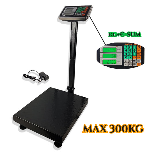 Cyfrowa waga platformowa do 300 kg