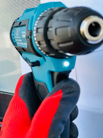 WIERTARKA BEZPRZEWODOWA HAMMER TOOLS 18 V Z 2 AKUMULATORAMI