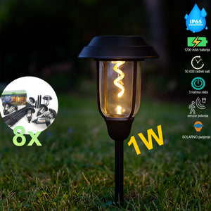 Lampa ogrodowa LED solarna N265 8 sztuk