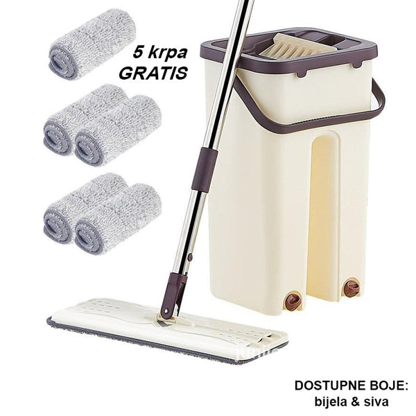 SUPER MOP + 5 ŚCIERECZEK GRATIS