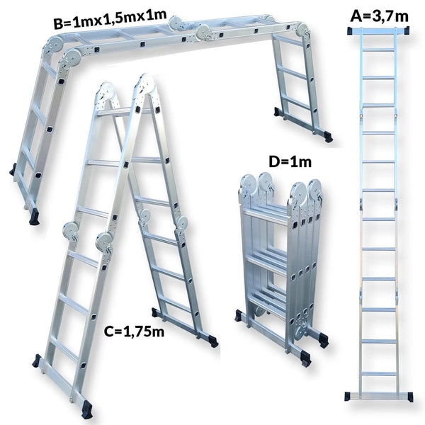 Drabina MULTI SUPER ALUMINIOWA